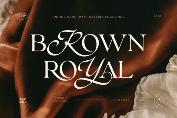 Brown Royal: A Premium Font for Luxury Branding