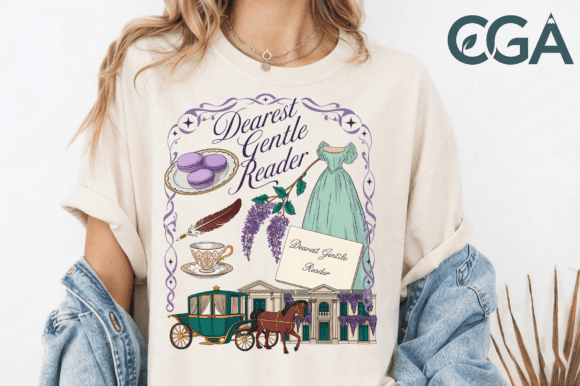 Dearest Gentle Reader PNG: A Curated Design Asset for Regencycore Aesthetics