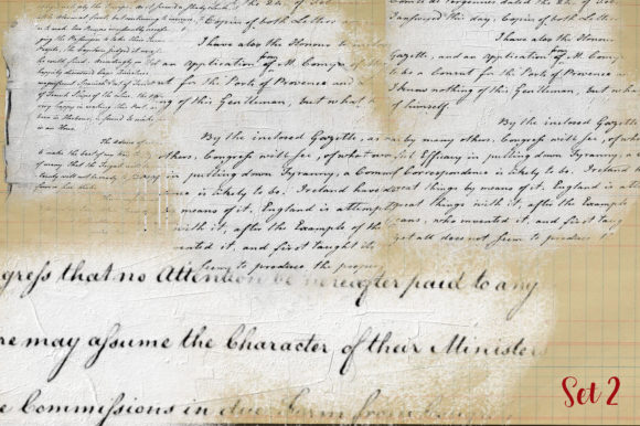 Elevate Your Art Journaling with Vintage Script Overlays