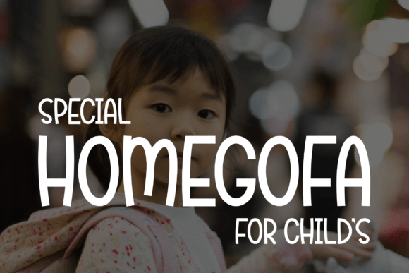 Homegofa: The Playful, Readable Font for Kid-Focused Brands
