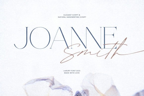Joanne Smith: A Timeless Font Duo for Elegant Projects