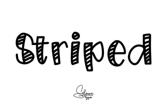 Striped: A Display Font That Brings Character to Any Project