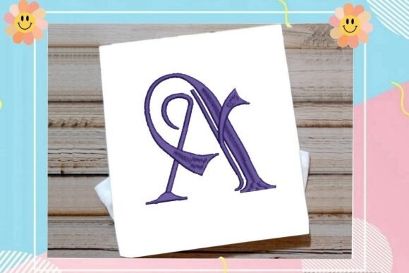 Timeless Sophistication: The Initial a Elegant Vintage Monogram