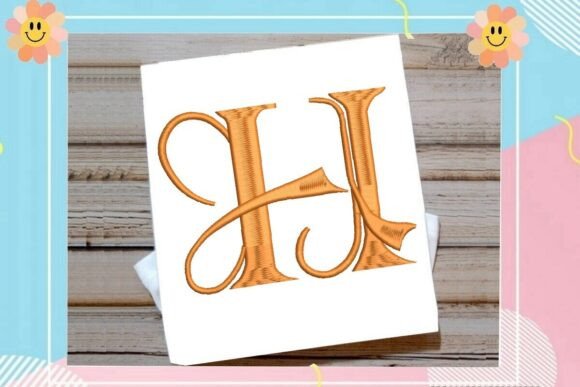 Timeless Sophistication: The Initial H Elegant Vintage Monogram