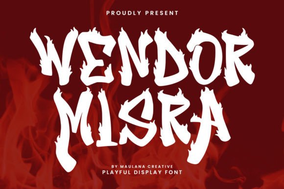 Wendor Misra: The Bold, Playful Display Font That Sparks Creativity