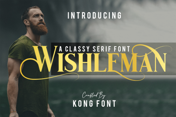 Wishleman: A Playful Serif for Modern Designers